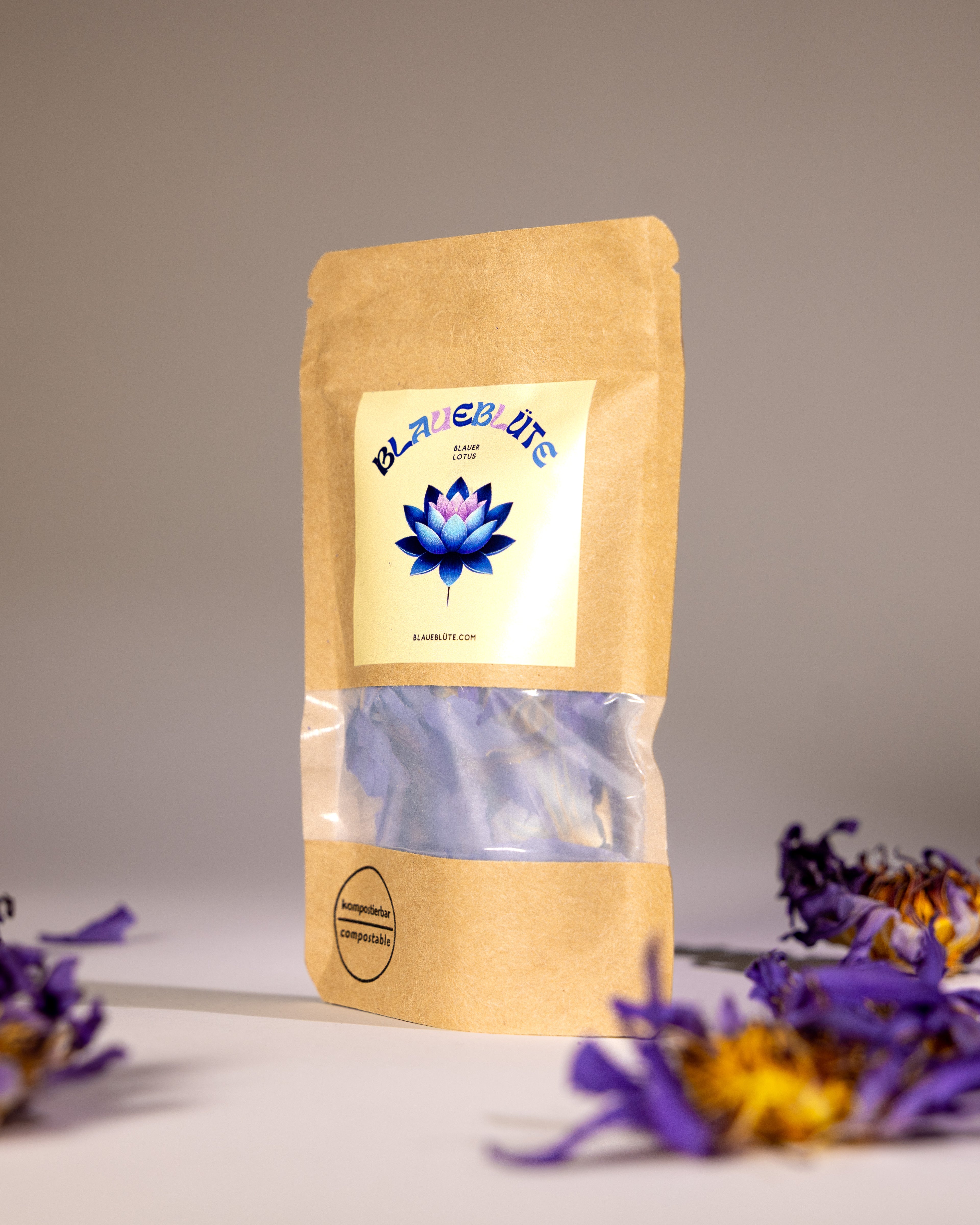 Blauer Lotus – Ganze Blüten